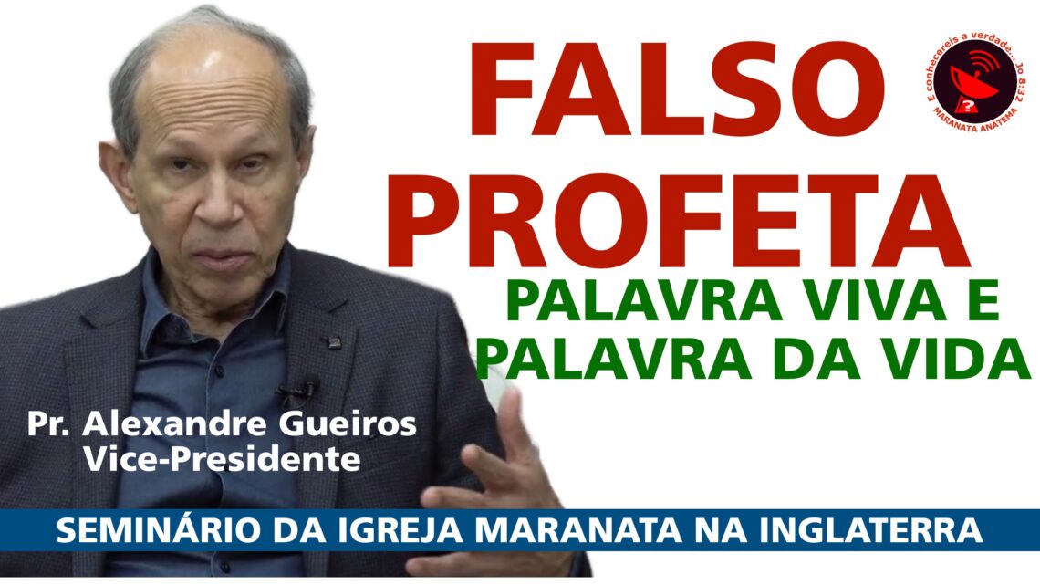 PALAVRA VIVA E PALAVRA DA VIDA: ALEXANDRE GUEIROS