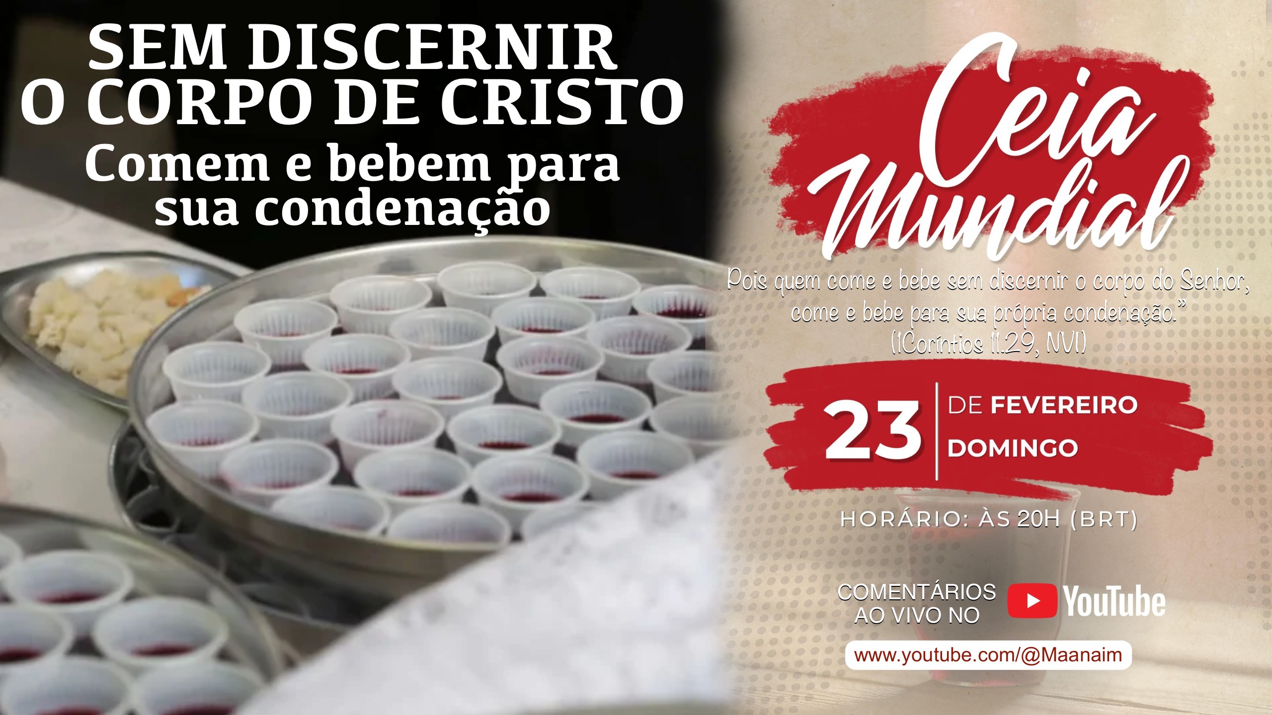 Ceia mundial Maranata