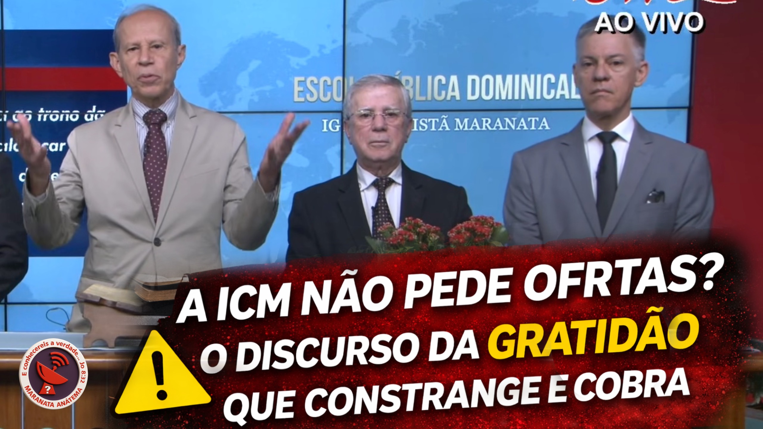 IGREJA MARANATA NÃO PEDE DÍZIMOS E OFERTAS?