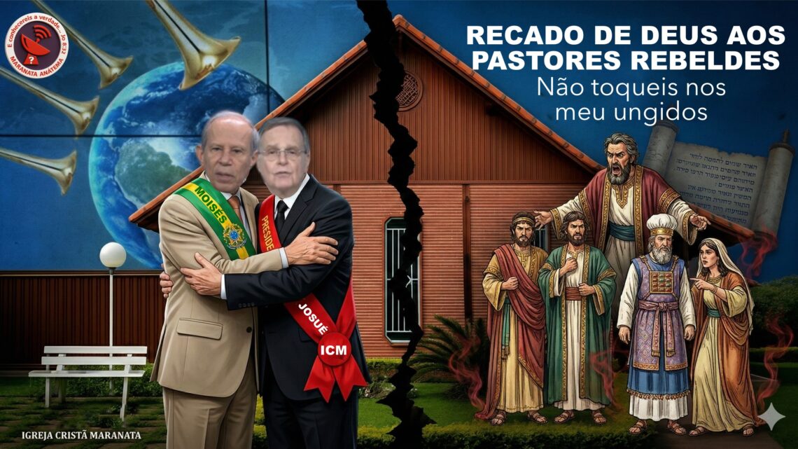 RACHA NA CÚPULA DA IGREJA MARANATA? EBD vira “TEOLOGIA DO MEDO”