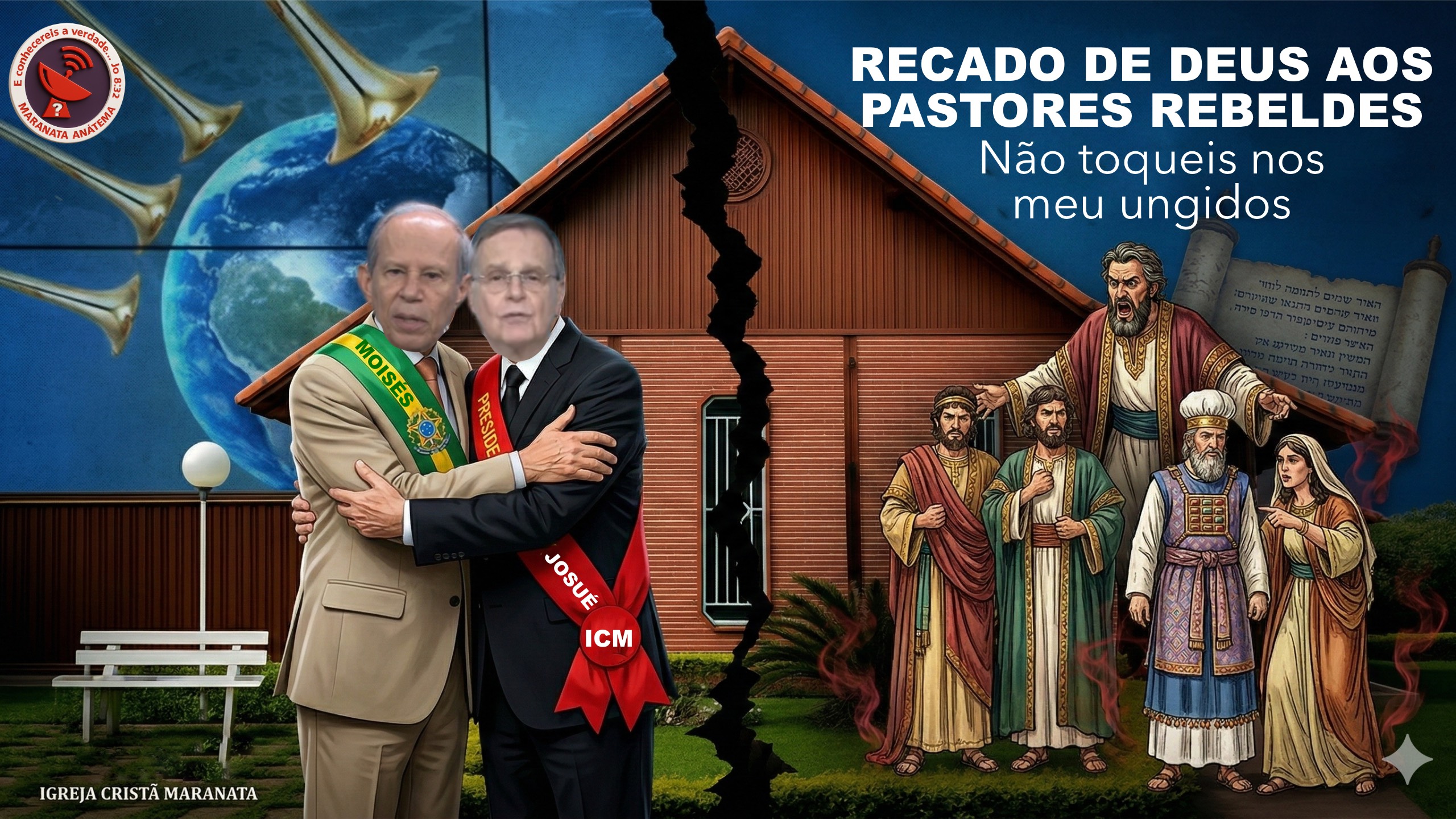 MARANATA E A TEOLOGIA DO MEDO:Não toqueis nos meus ungidos